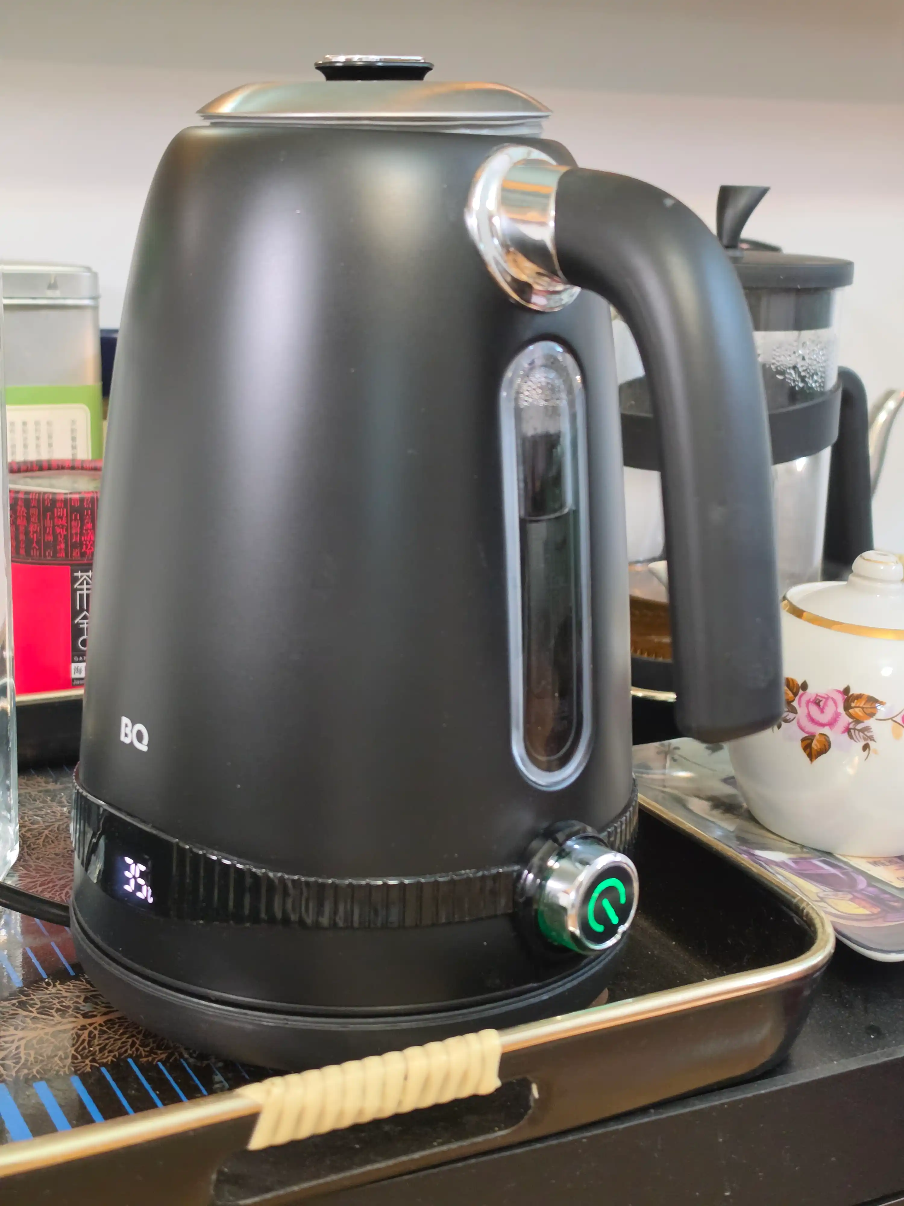 Чайник электрический металлический BQ KT1724SW 1.7л, мощность 2200Вт,7 режимов температуры