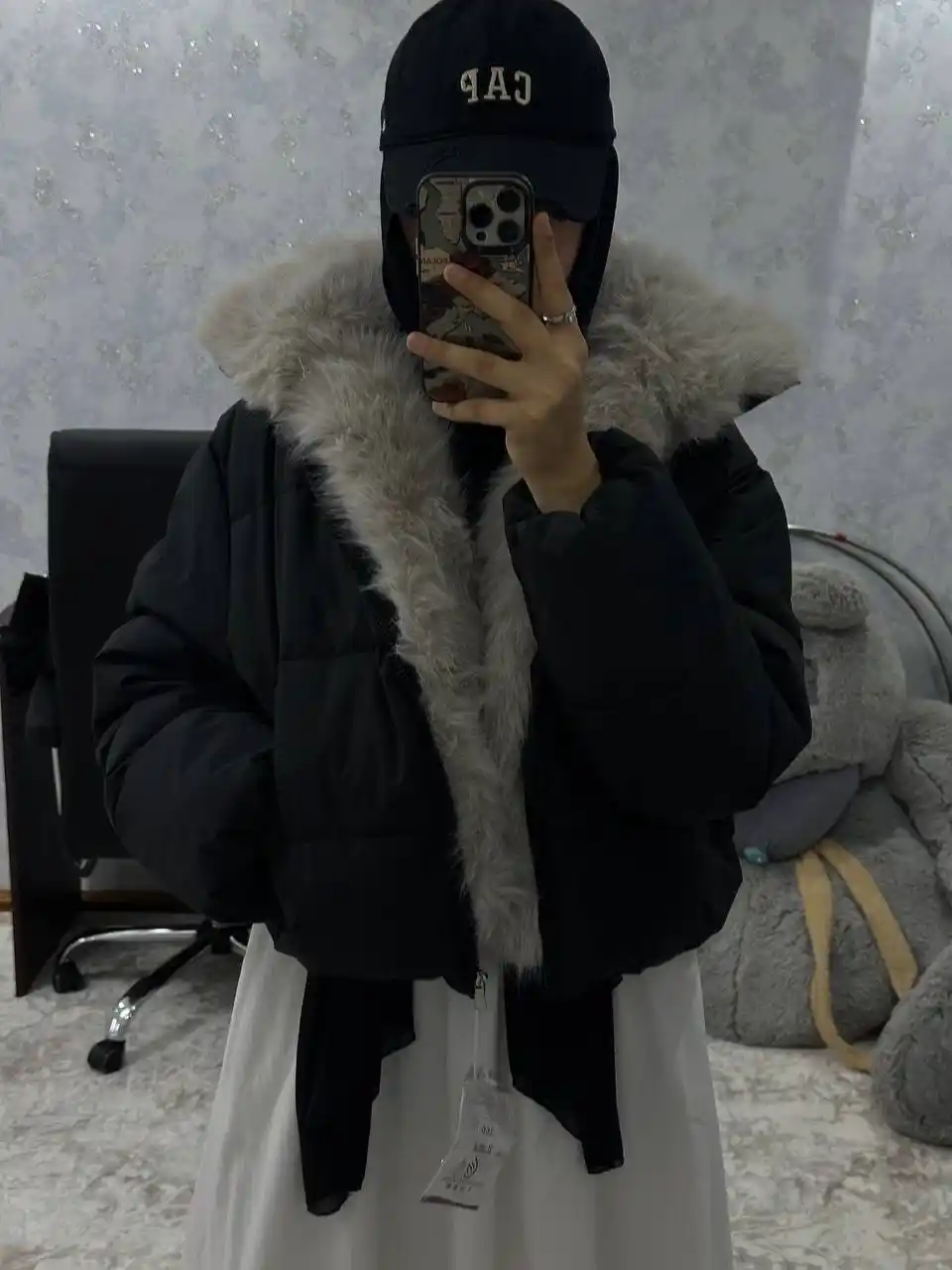 Ayollar va qizlar uchun kurtka, qalin, issiq, kuz va qish uchun mo‘ljallangan puxovik