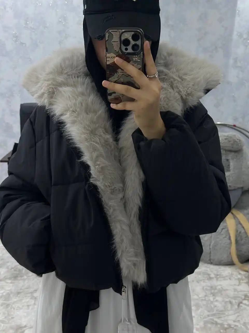 Ayollar va qizlar uchun kurtka, qalin, issiq, kuz va qish uchun mo‘ljallangan puxovik