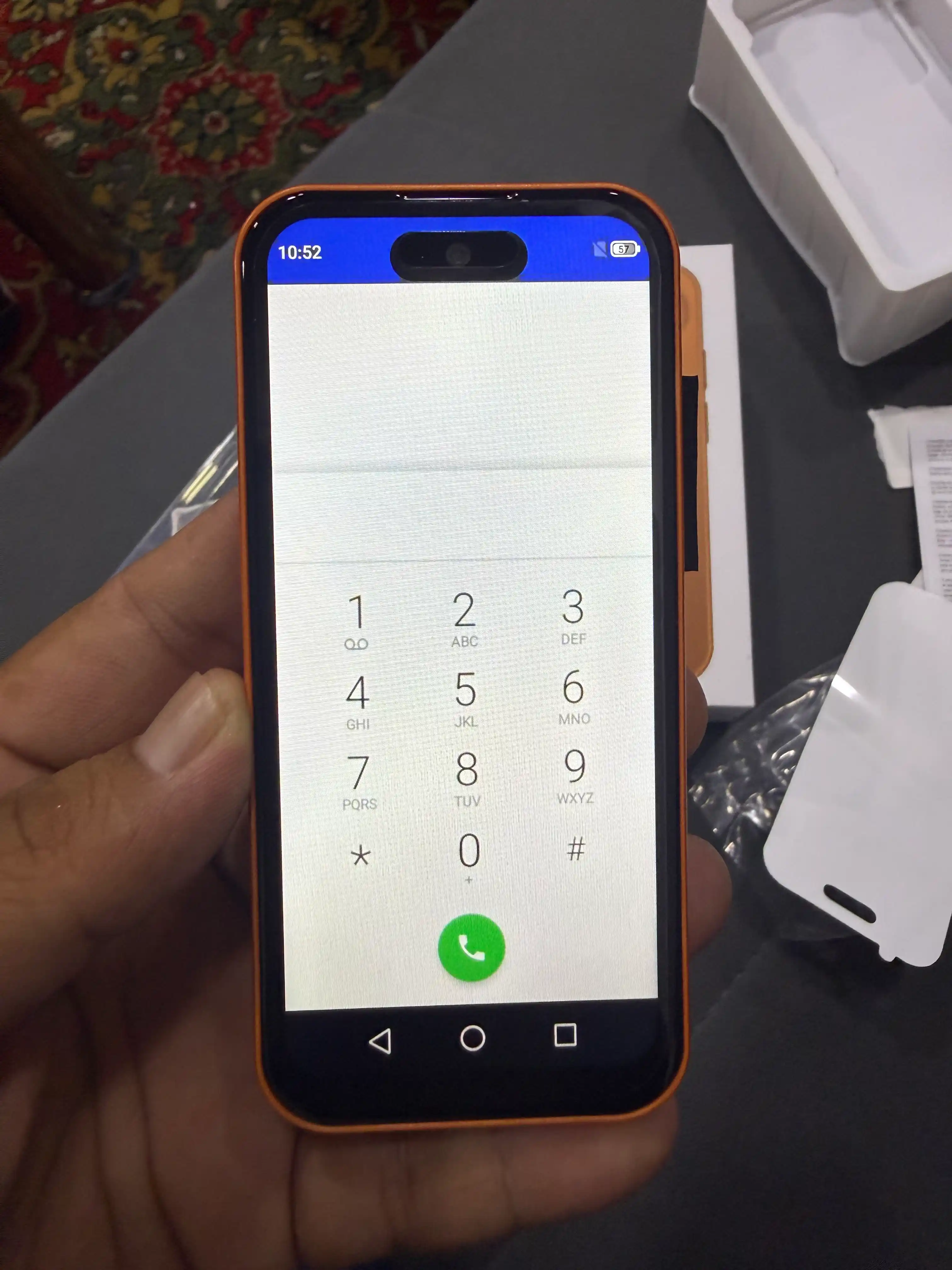Mini smartfon sensorli telefon yosh bolalar uchun Android 12 xotirasi 2/16 Gb