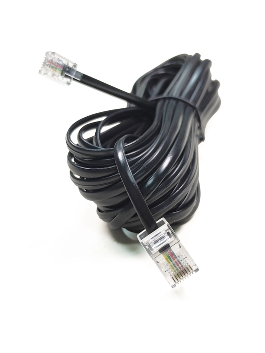 Statsionar telefon uchun kabel-uzaytirgich RJ11, 3 metr - 