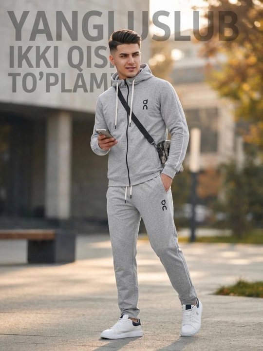 Erkaklar sport kiyimi, xudi shimlari o‘g‘il bolalar uchun kiyim to‘plamlari