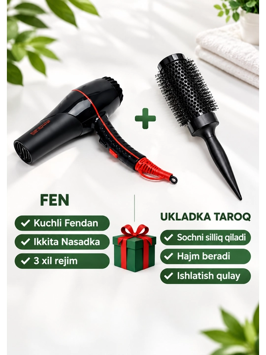 FA-KANG ION FEN. PROFESSIONAL QURITISH VA TURMAK.MAXSUS SOVGʻA🎁UKLADKA TAROQ+2TA NASADKA