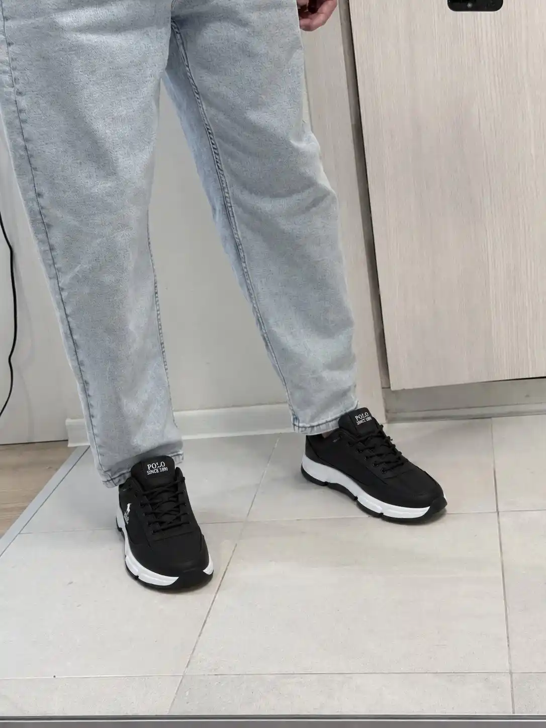 Erkaklar uchun Zegna krossovkalari, sun’iy charm, bog‘ichli, kundalik, 40–44