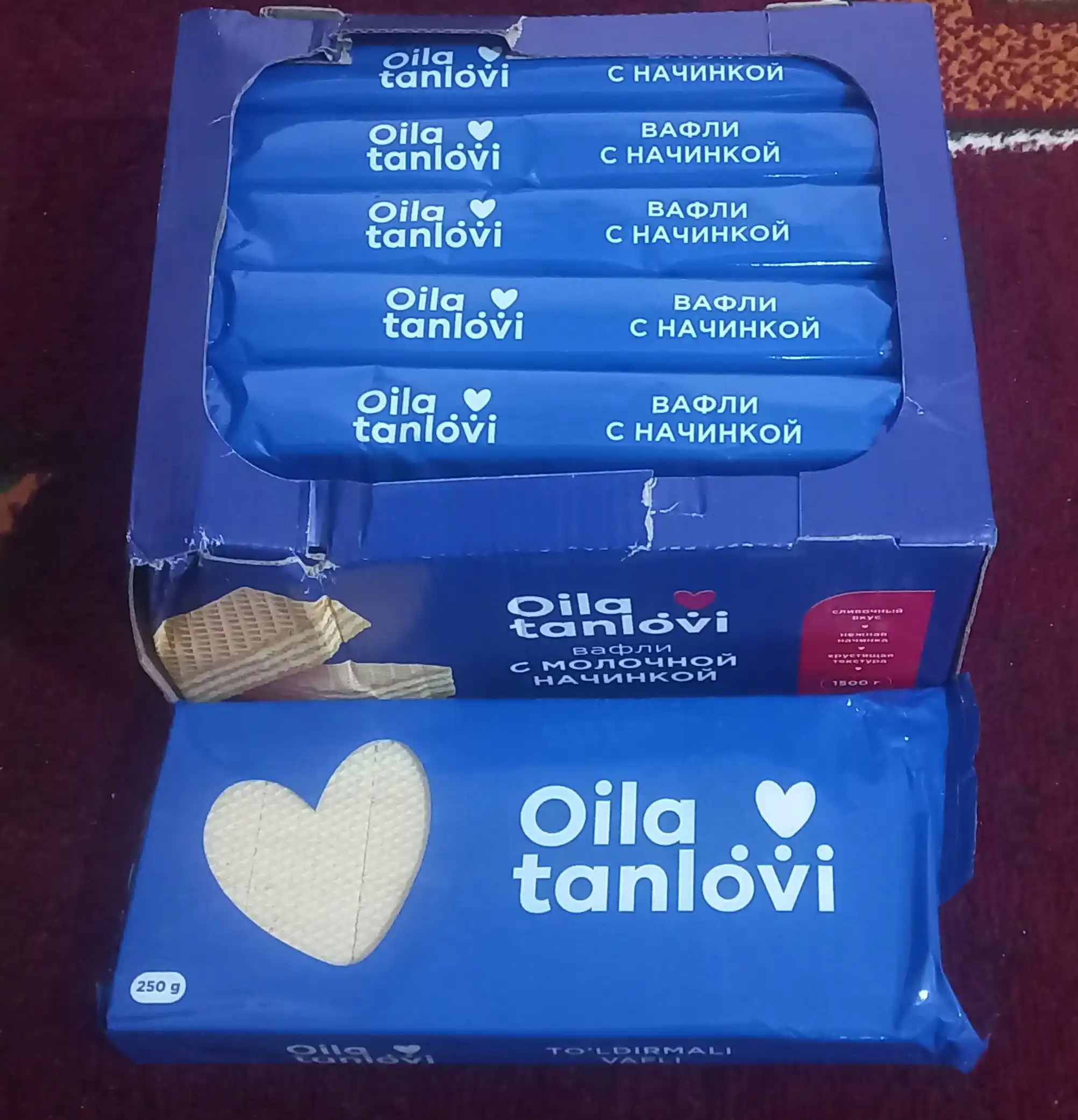Вафли Oila Tanlovi, 1.5 кг