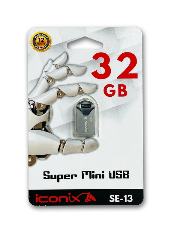 USB flesh-disk Iconix SE-13, Super Mini metall fleshka, 2, 4, 16, 32, 64 GB