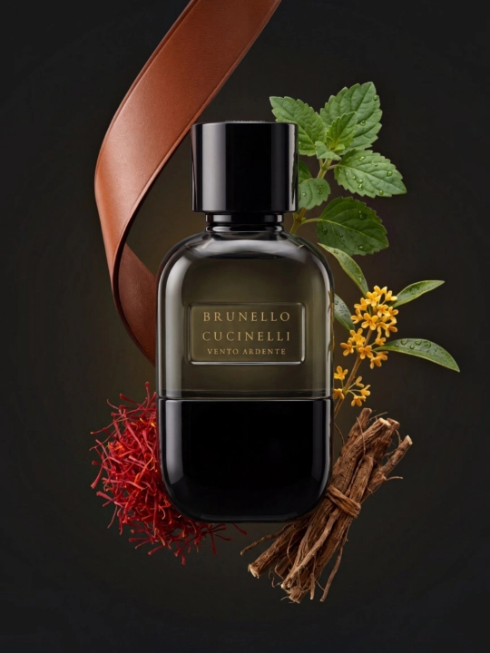 Brunello Cucinelli Vento Ardente Eau de Parfum - ziravorli, yog‘ochsimon va iliq ifor 5 ml - 