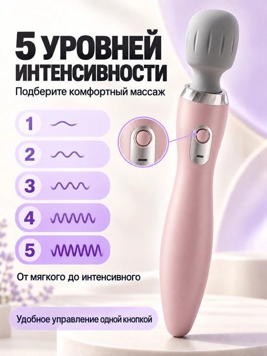 Bo‘yin, yelka, bel, oyoq va qo‘llar uchun mini elektr massajyor – USB orqali quvvatlanadi