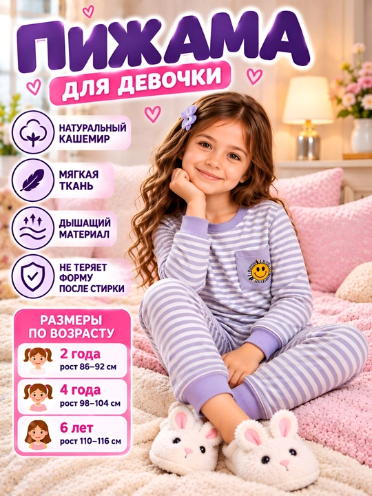 Qizlar uchun pijamalar - 