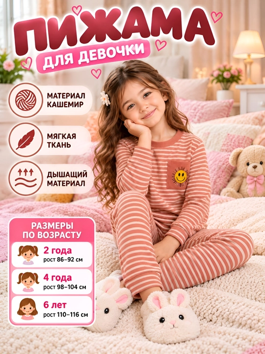 Qizlar uchun pijamalar - 