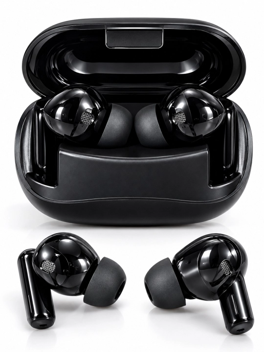 Simsiz quloqchinlar Bluetooth , Android va iPhone uchun oq/qora rang IMS-ET030