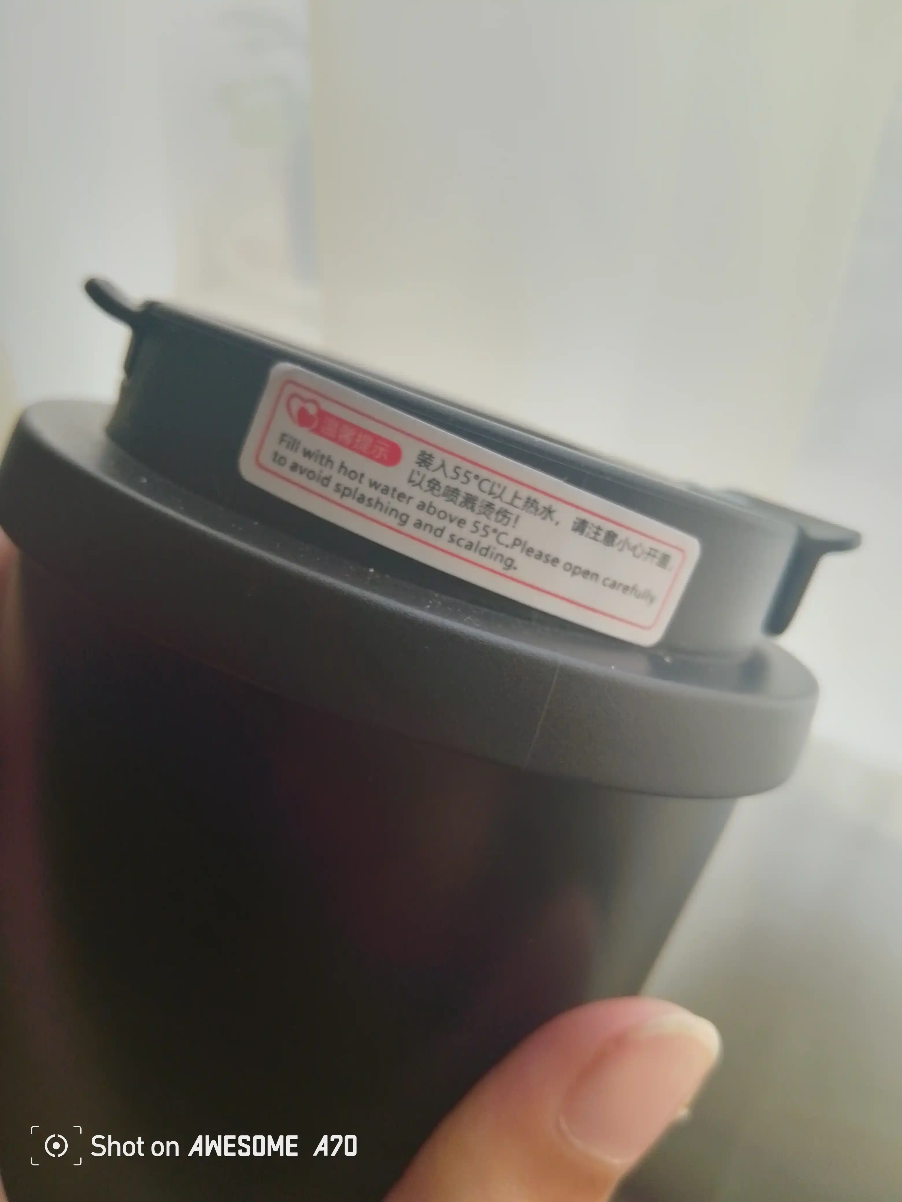 Kofe va choy uchun zanglamaydigan po‘latdan yasalgan 316 s termokranka (jo‘mrakli), 500 ml