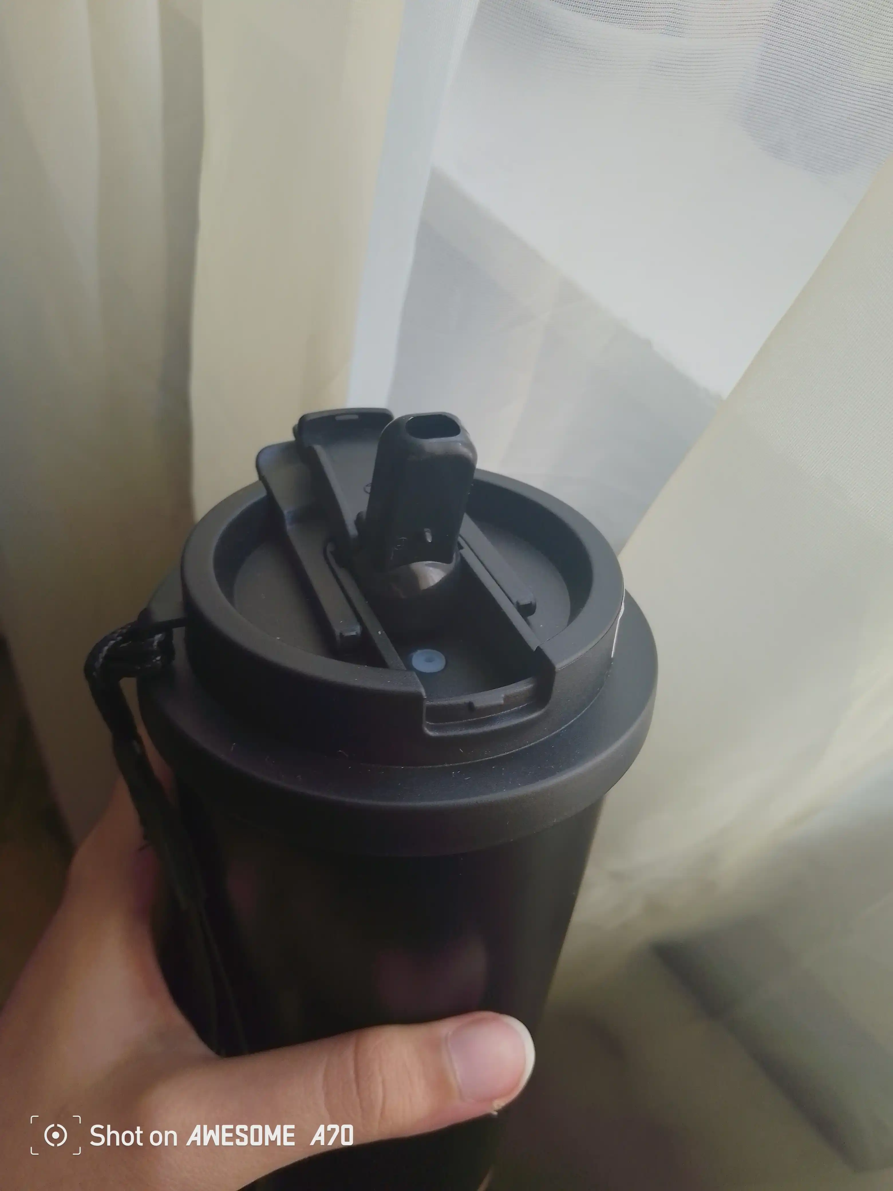 Kofe va choy uchun zanglamaydigan po‘latdan yasalgan 316 s termokranka (jo‘mrakli), 500 ml