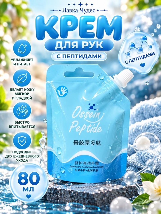 Крем для рук в мягкой упаковке 80 мл - 