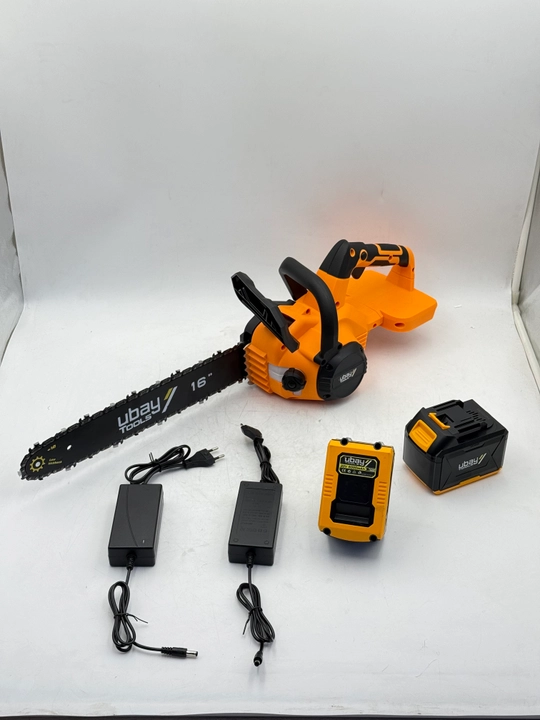 Аккумуляторная цепная пила UBAY UB-229, 1600 Вт, шина 40 см, бесщеточный двигатель