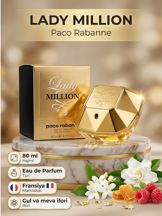 Lady Million парфюмерная вода  - 