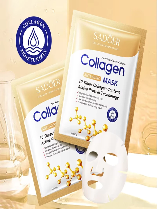 Маска для лица SADOER и BIOAQUA тканевая увлажняющая, 25 г