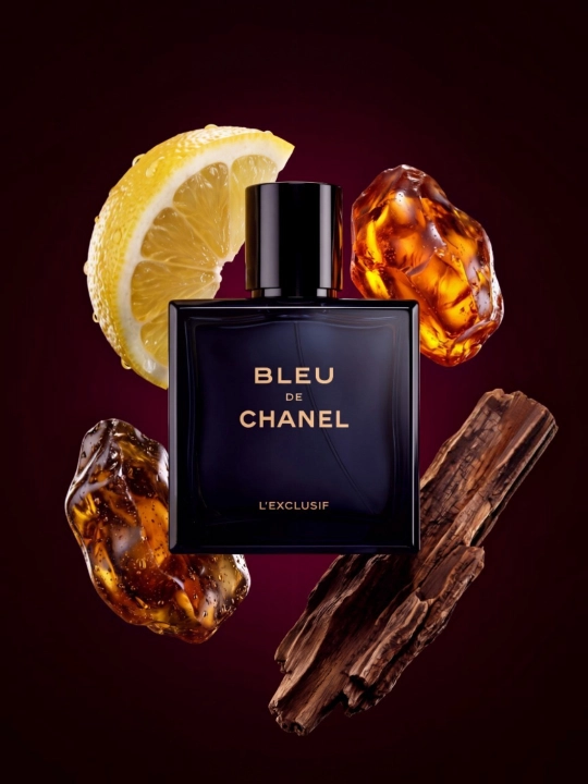 Parfyum Bleu de Chanel L’Exclusif, eng kuchli, sirli va boy shleyf, 5 ml - 
