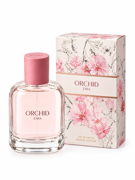 ZARA Orchid ayollar uchun parfyumeriya suvi, yangi gulli ifor, 90ml sifat yuqori darajada