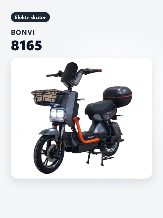 Elektr skuter Bonvi, model-8165 Duga