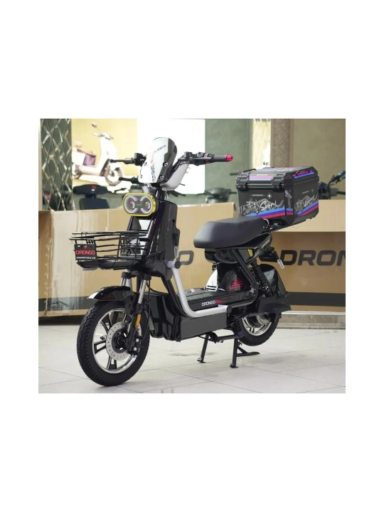 Drongo R16 GT 72V skuteri, yurish masofasi: 60-70 km