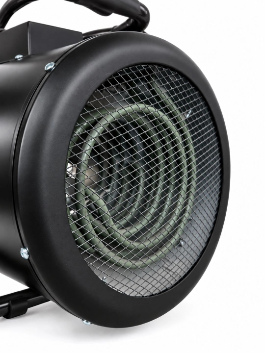 Ventilyatorli sanoat elektr issiqlik to‘pi, 5/9/15 kVt quvvatli, XG-D5 / XG-D9 / XG-D15