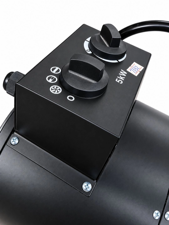 Ventilyatorli sanoat elektr issiqlik to‘pi, 5/9/15 kVt quvvatli, XG-D5 / XG-D9 / XG-D15