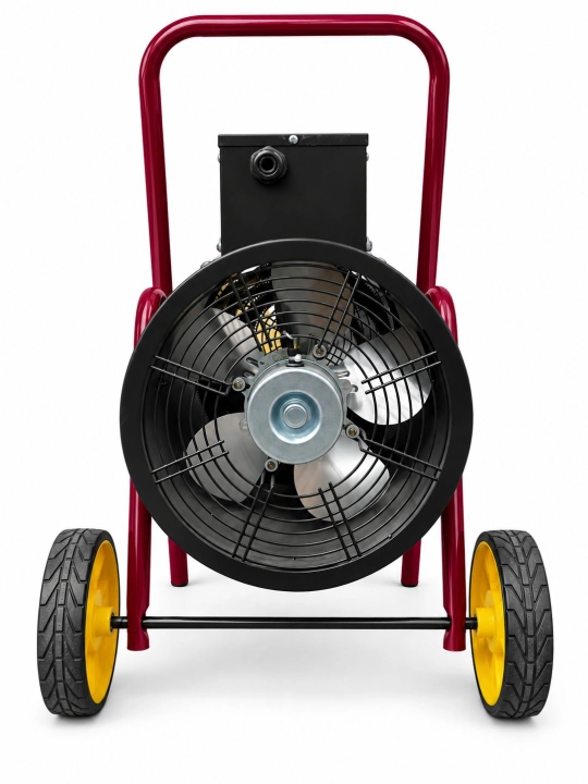 Ventilyatorli sanoat elektr issiqlik to‘pi, 5/9/15 kVt quvvatli, XG-D5 / XG-D9 / XG-D15