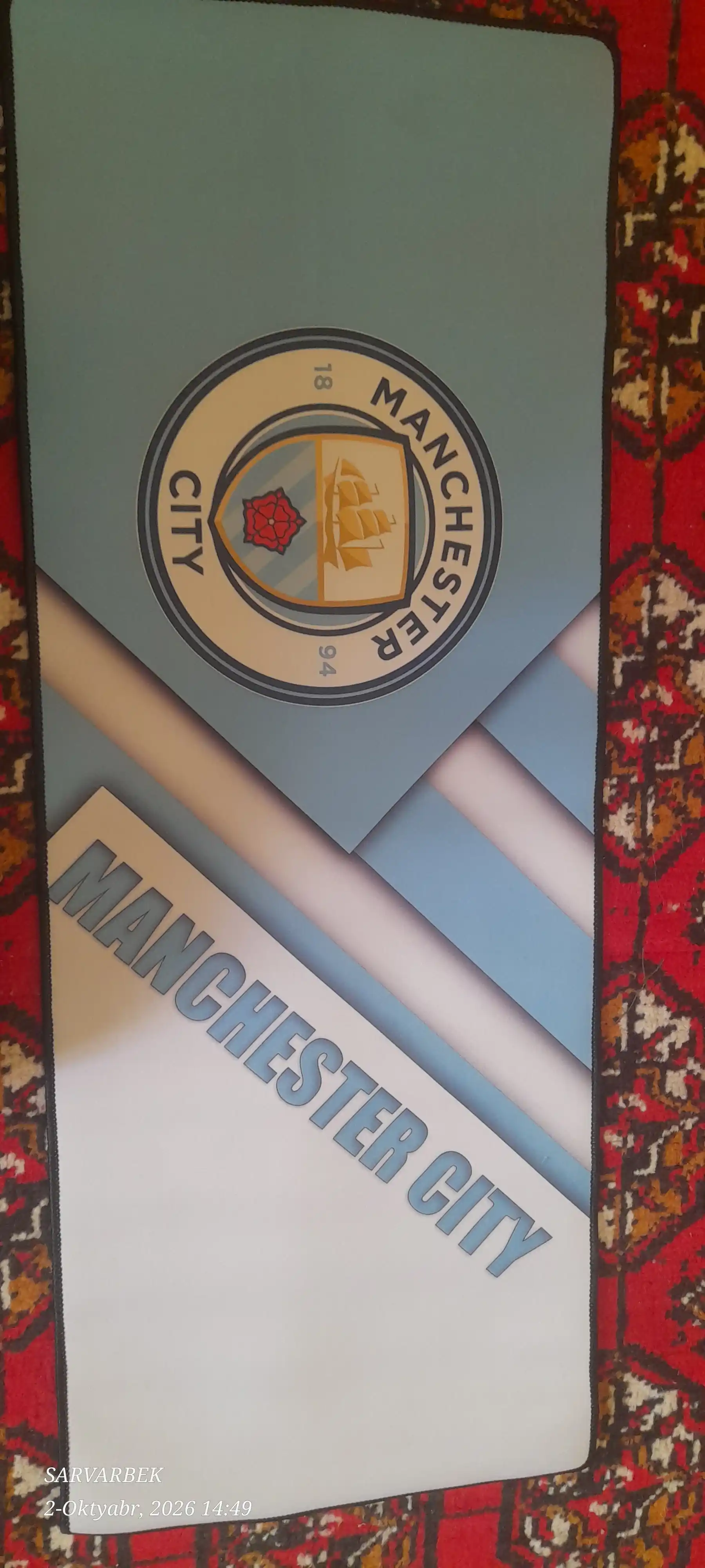 Игровой коврик для мыши и клавиатуры, 30*80 см