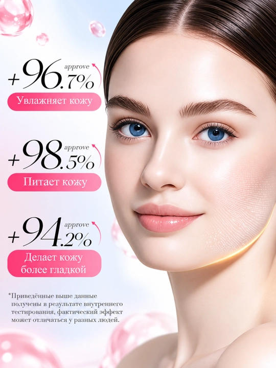 Маска для лица SADOER и BIOAQUA тканевая увлажняющая, 25 г