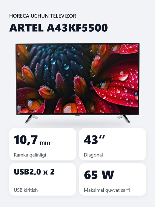 Televizor Artel A43KF5500
