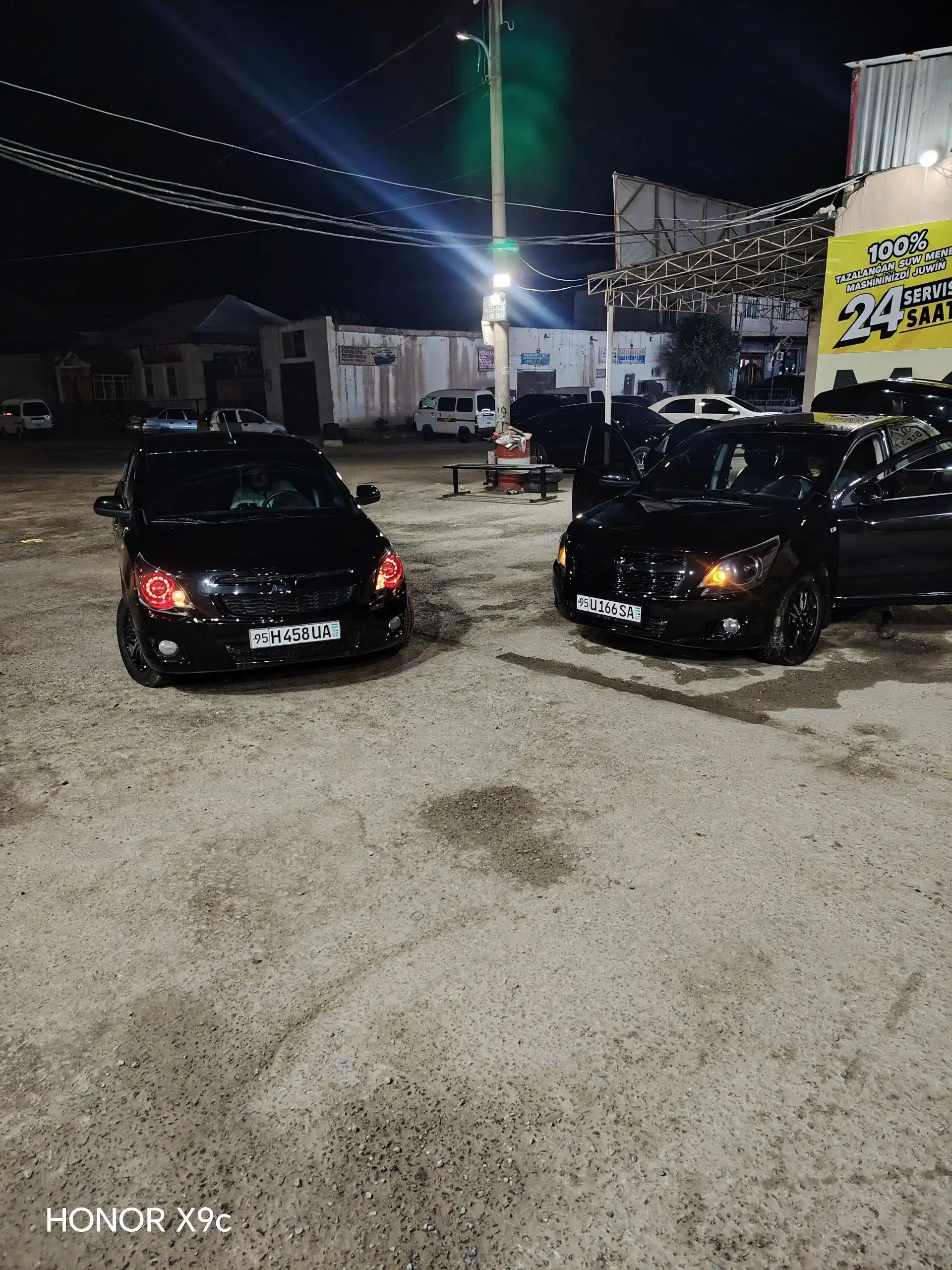 Chevrolet Cobalt faralarini sozlash, BiLED Zimmer R80 va RGB yoritgichli faralarni sozlash