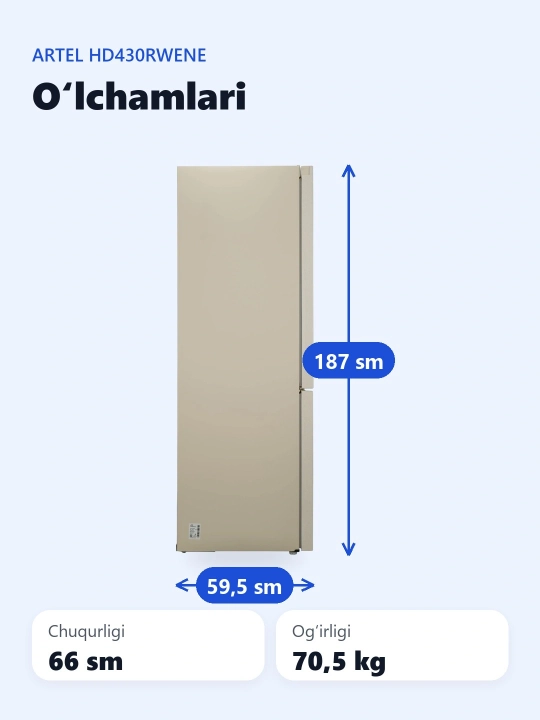 Sovitkich Shivaki HD430RWENE Grand Inverter 330 l