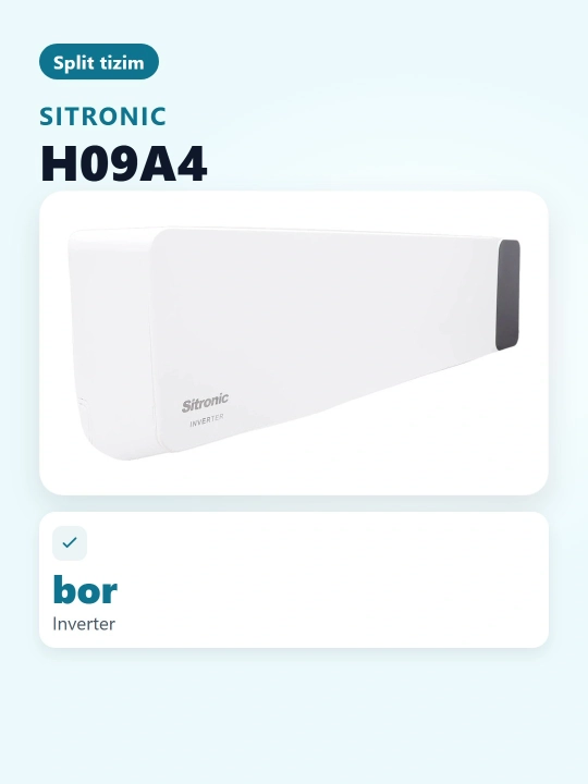 Konditsioner SITRONIC ASW-H09A4