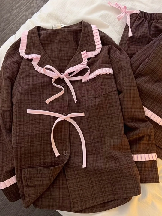 Ayollar pijamasi, uy kiyimi, pijama pinterest, uy uchun komplekt, to'plam