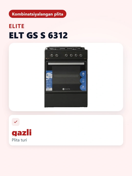 Gaz plitasi ELT GS - S6312