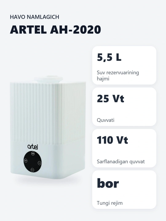 Havo namlagich Artel AH-2020