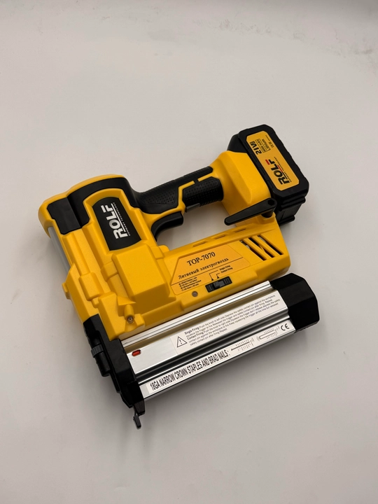 ROLF TOP-7070 akkumulyatorli stepler va mix qoqgich, 21 V, 50 mm gacha