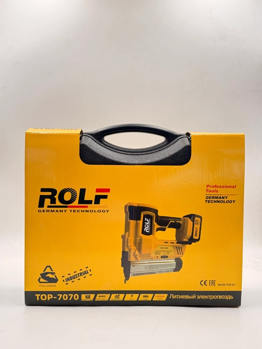 ROLF TOP-7070 akkumulyatorli stepler va mix qoqgich, 21 V, 50 mm gacha