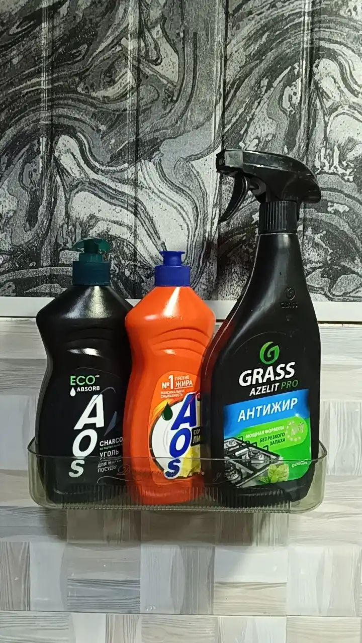 Жидкое моющее средство AOS Лимон 450 г