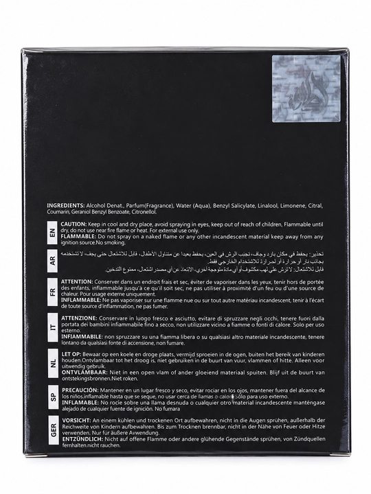 Qaed Al Fursan erkaklar atiri Eau de Parfum, 90 ml