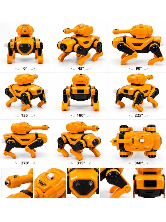 Игрушка-трансформер робот-танк "Robot Technology" на ножках