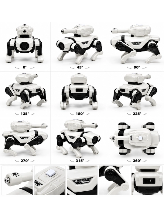 Игрушка-трансформер робот-танк "Robot Technology" на ножках