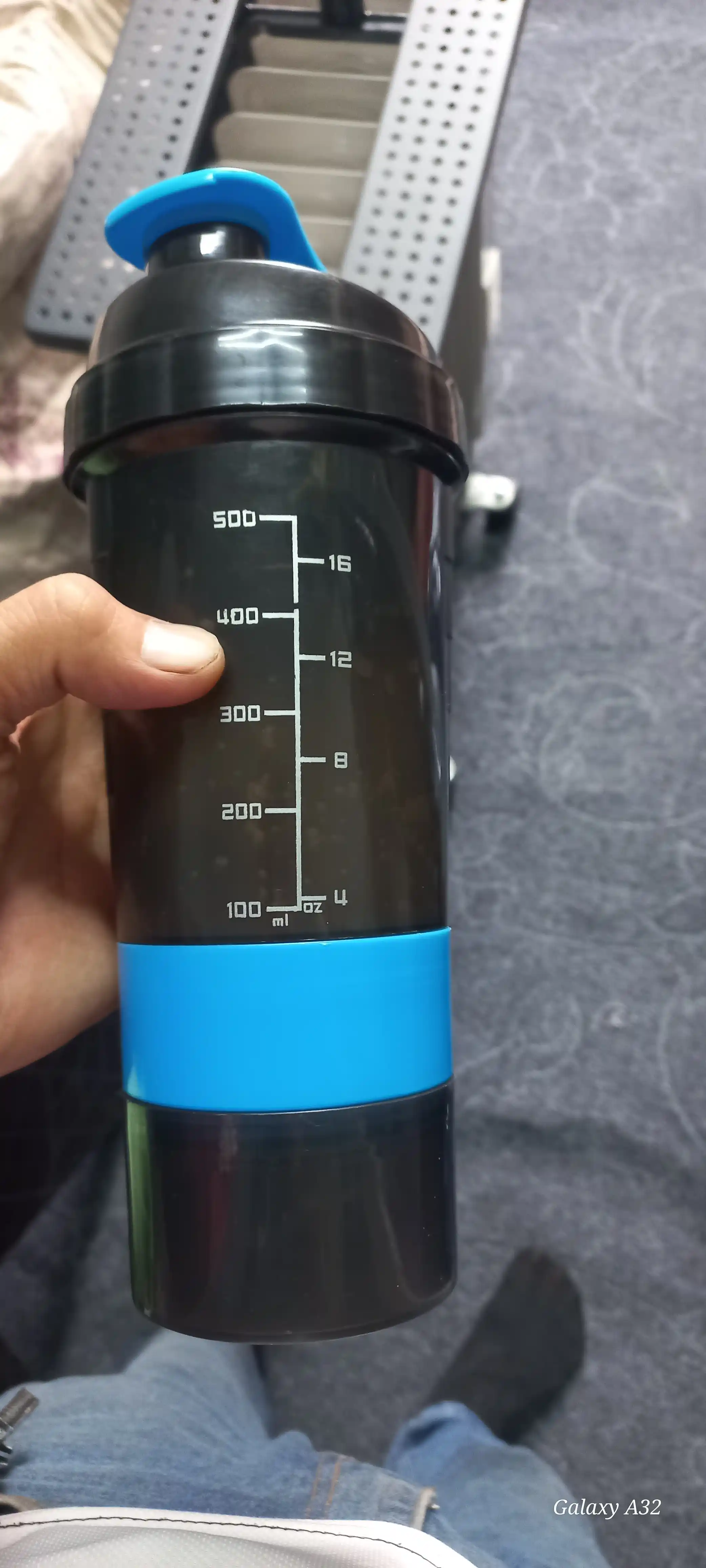 Sheyker, shaker suv shisha, sport idish, geyner, oqsil, protein, 600 ml, uniseks