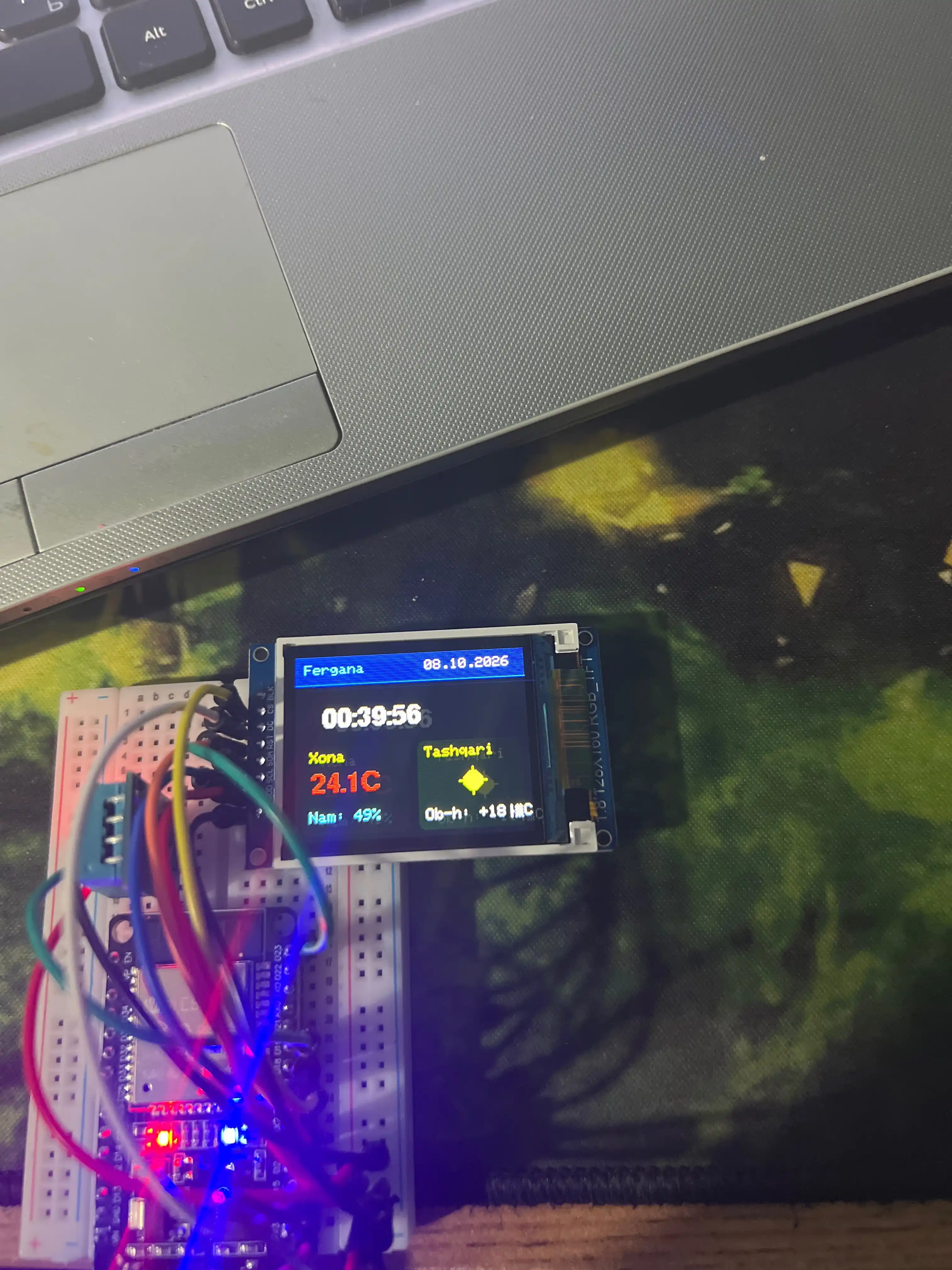 Simsiz modul ESP32-WROOM-32 Wi-Fi+Bluetooth