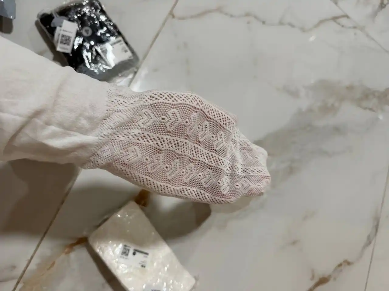 Белые колготки для девочек