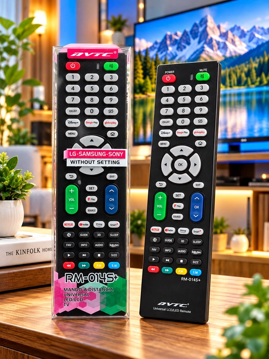 Universal Pult RM-014S+, 1000+ Televizorlar uchun masofadan boshqaruv pulti,Smart TV pulti