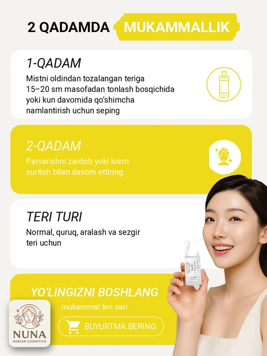 Успокаивающий крем-мист для лица Dr. Althea 345 Relief Cream Mist, увлажняющий, 60 мл