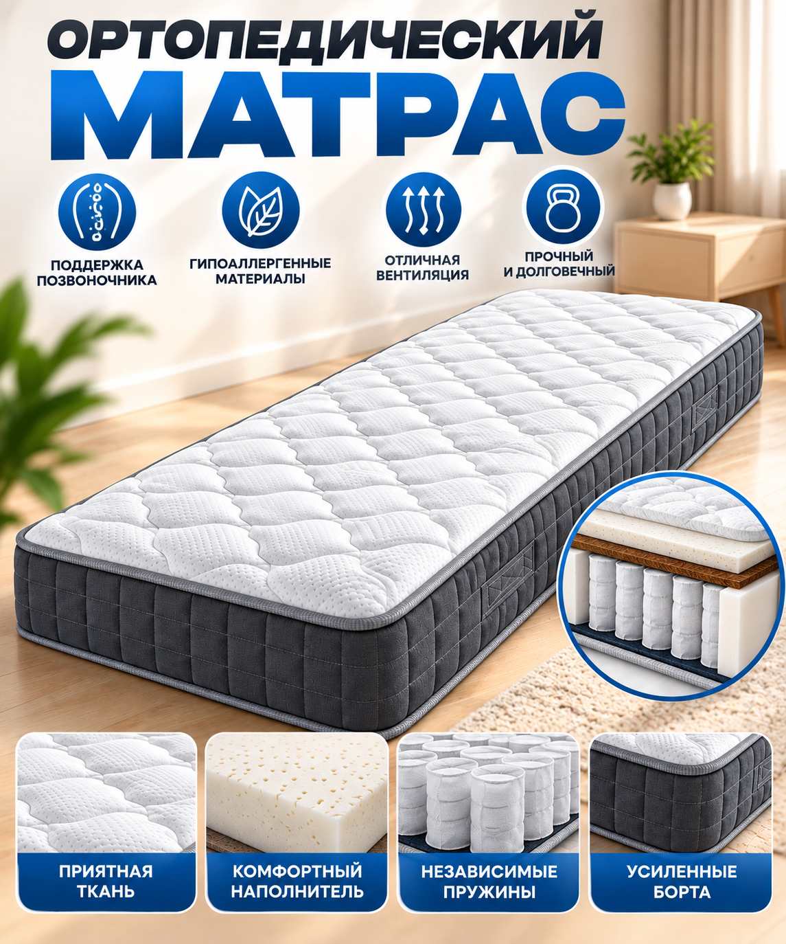 Ortoptdik matras - 