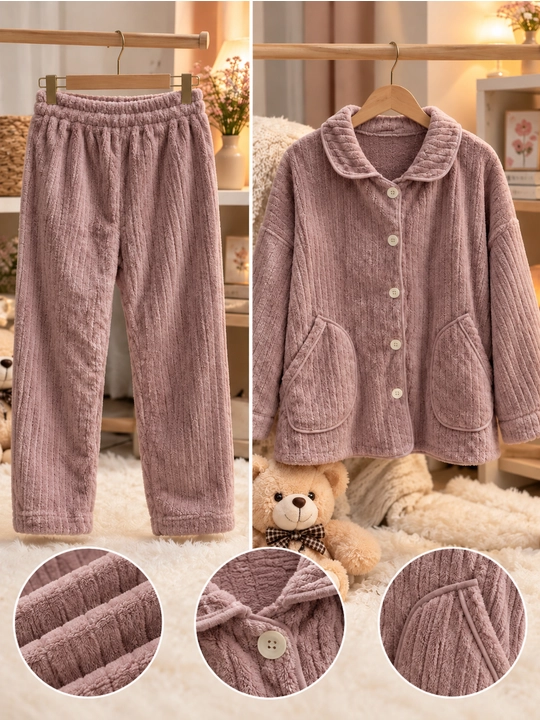 Ayollar pijamasi, tungi ko‘ylak, ikki kishilik kostyum, shim